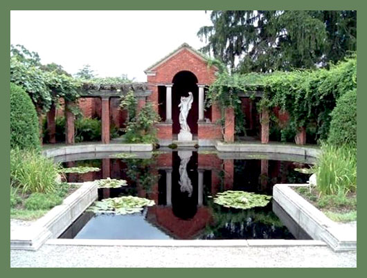 Vanderbilt Mansion Italian Garden – Итальянский сад в особняке Вандербильта